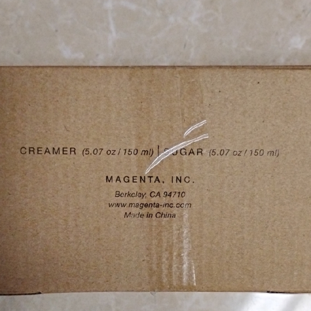 NIB - Rae Dunn Pink Piglets "Oink & Snort" 5oz. Creamer and Sugar Set - Picture 6 of 6